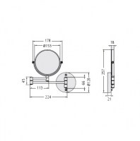 IDEAL STANDARD IOM ESPEJO AUMENTO